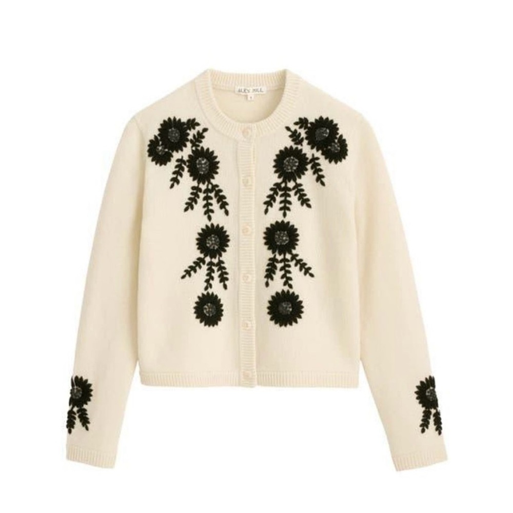 The Becca Embroidered sweater from Alex Mill